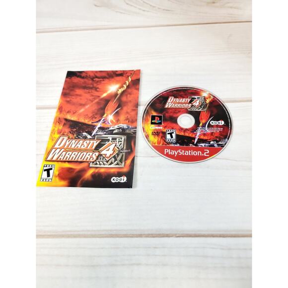 Dynasty Warriors 4 Greatest Hits - Sony Playstation 2 PS2 Complete CIB Tested - Picture 2 of 9